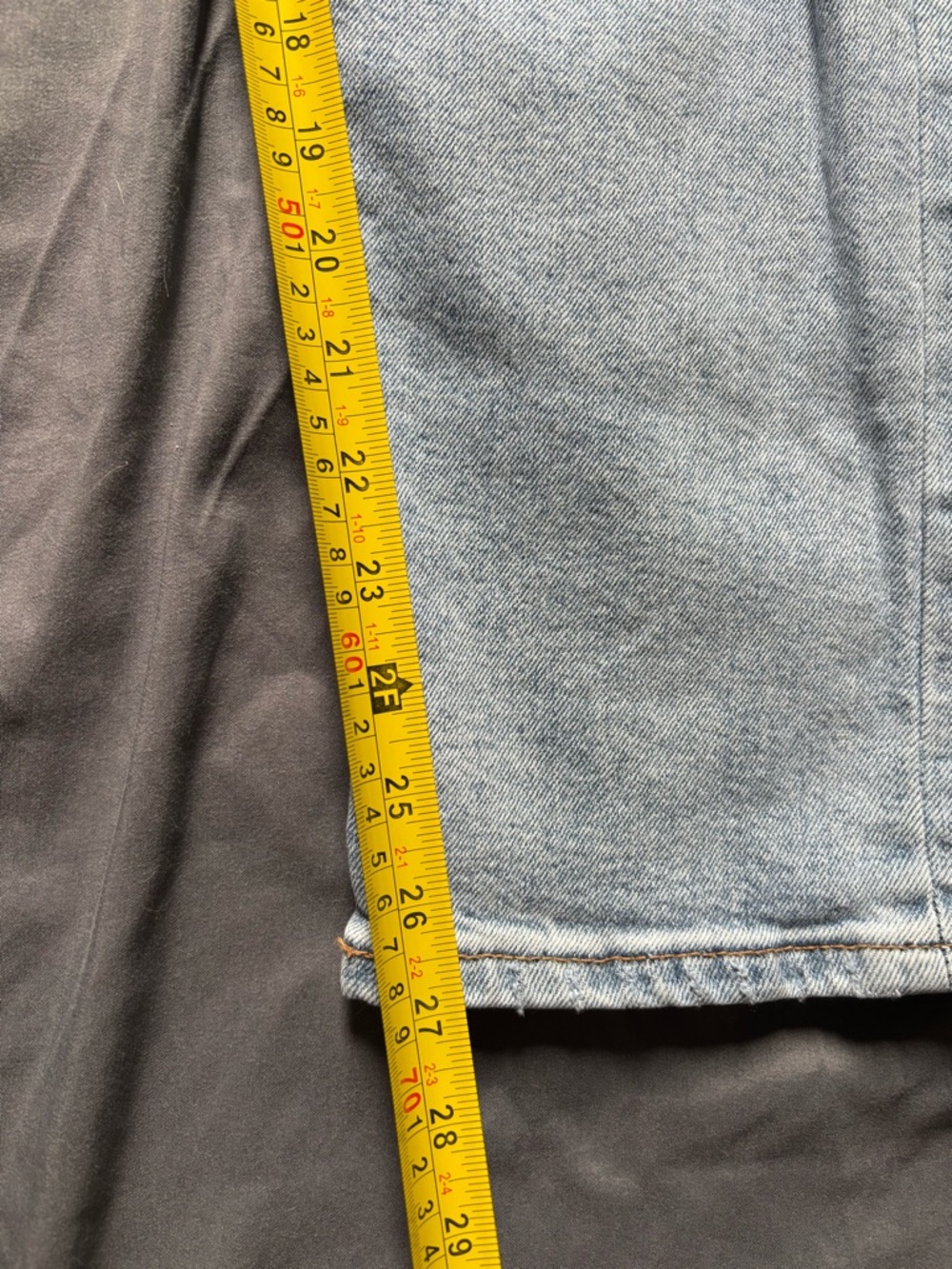 Levi's Light Blue Distressed Wedgie Straight Size 30 - Picture 10 of 12